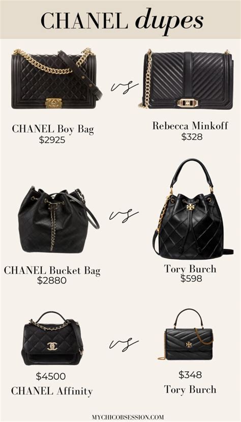 bizuteria chanel replika|The Best Chanel Dupes for Handbags and Slingbacks in 2024.